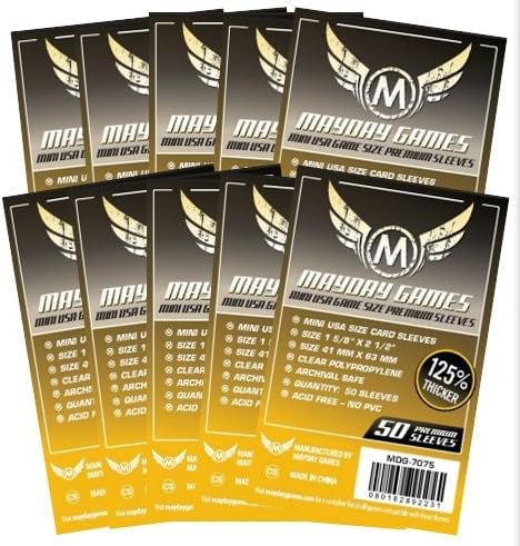 Mayday Games Deliverance Premium Compatible Card Sleeve Bundle by MAYDAYGAMES