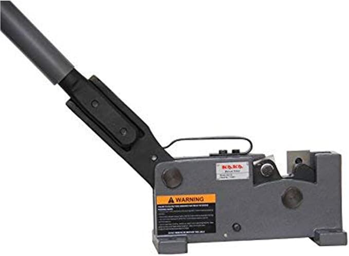 KAKA INDUSTRIAL MS-20 Manual Sheet Metal Shears - Cuts Square Steel, Rebar, Rod, Flat Bar, Round Steel up to 0.79 in / 20mm