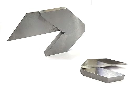 Set of 2 Pcs. Center Squares/Finders- Capacities 1.5"(38 mm) & 3" (75 mm)- Find Centers of Round Objects