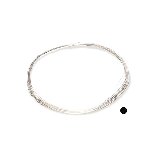 925 Sterling Silver Wire, 26 Gauge, Half Hard, 1FT by CRAFT WIRE | Sterling by CRAFTWIRE