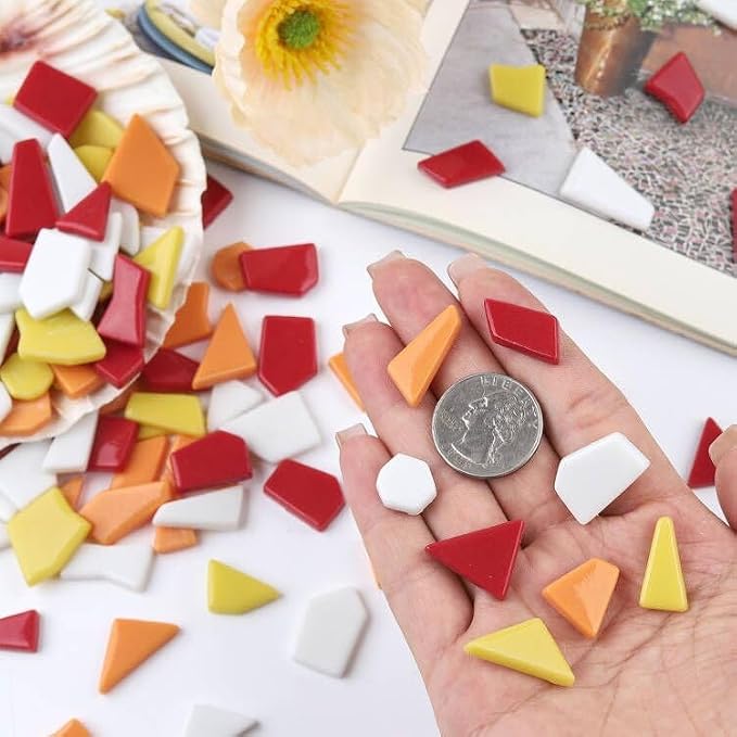 Youway Style Red Glass Mosaic Tiles - Image 5