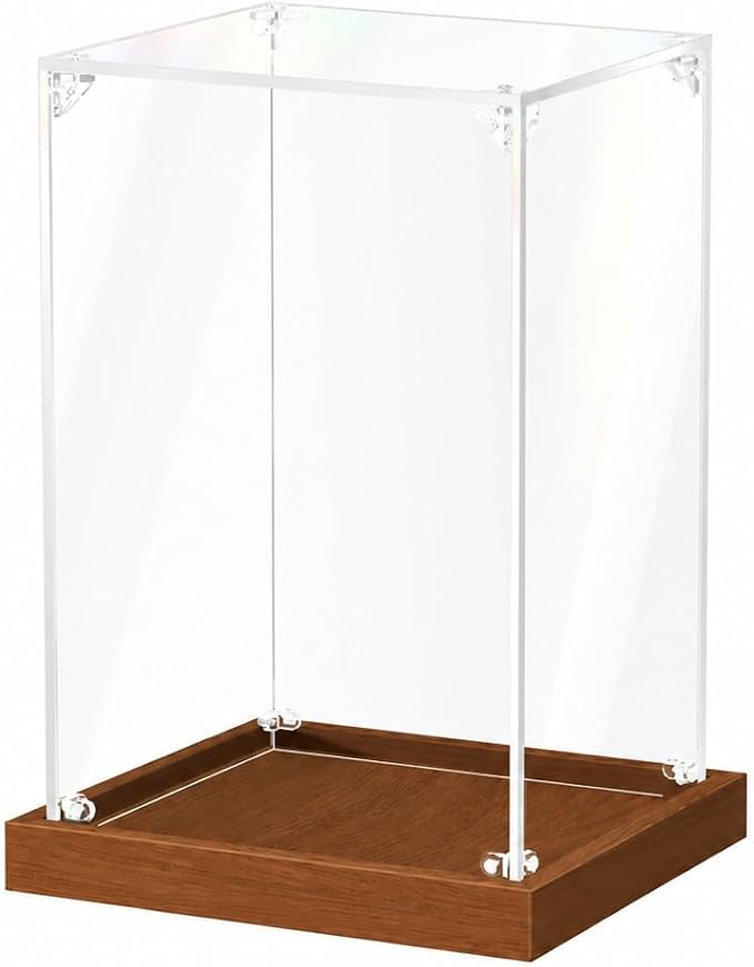 JUJOMAT Acrylic Display Case for Collectibles Clear Acrylic Display Box for by JUJOMAT
