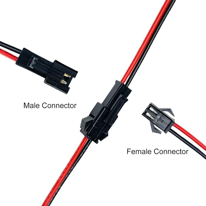 560 Pcs 2.54mm Pitch 2 3 4 5 Pin JST SM Connectors Male/Female Plug Housing Pin Header Crimp Terminals Assortment Kit