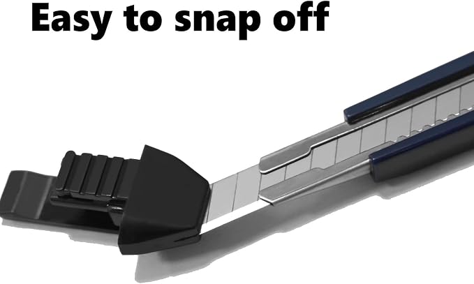9mm Snap Off Utility Knife High Hardness Retractable Box Cutters - Image 8