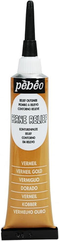 Pebeo Vitrail, Cerne Relief Dimensional Paint, 20 ml Tube by Unknown