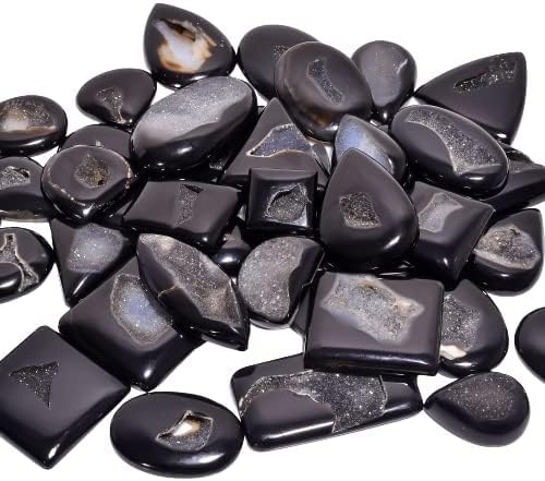 Natural Loose Gemstone 5 Piece Cabochons Lot Jewelry Making Loose Gemstone by Crysmona