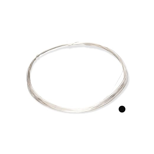 925 Sterling Silver Wire, 30 Gauge, Half Hard, 15FT by CRAFT WIRE | Sterling by CRAFTWIRE