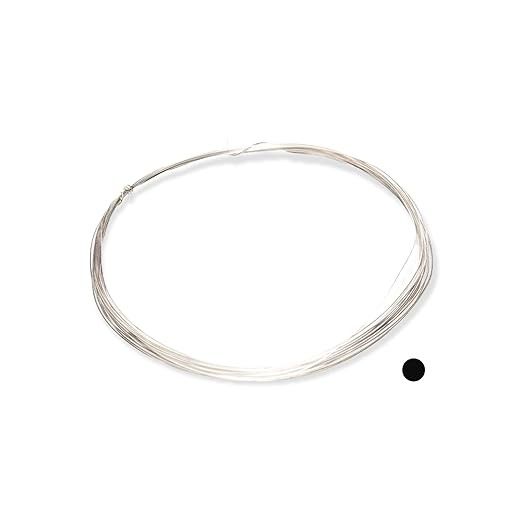 CRAFT WIRE 28 Gauge, 925 Sterling Silver Wire Half Hard Made in USA - 15FT | by CRAFTWIRE
