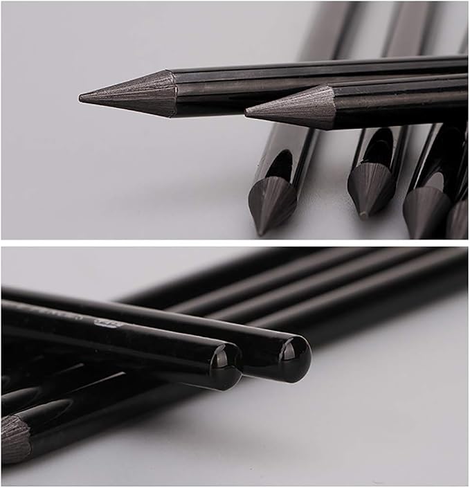 YYMIYU Full Graphite Pencils set 6 Piece.HB/2B/4B/6B/8B/EE - Image 8