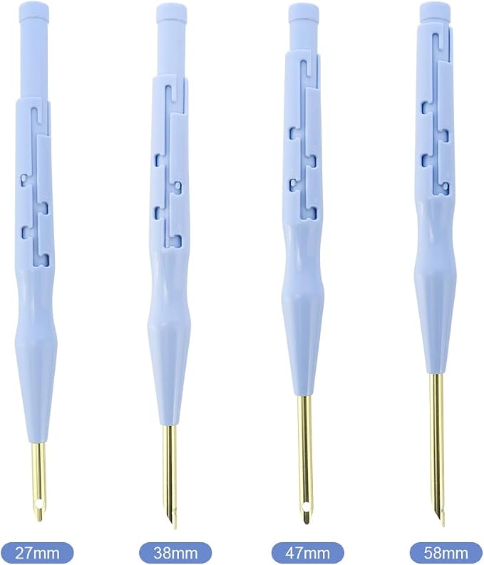 2 Pack Adjustable Embroidery Punch Needle Pen Tool, Felting Threader - Image 6