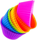 Cupcake Liners - Reusable Silicone Cupcake Baking Cups - Non-Stick Baking by VitrixKitchenware