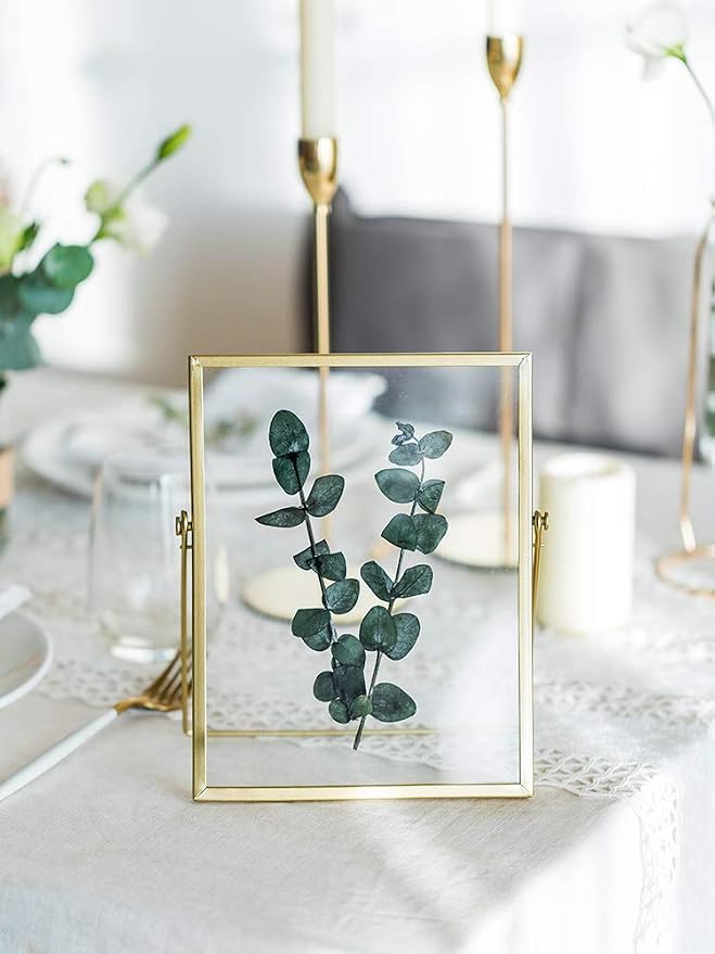 AceList Metal Picture Frames, 5 x 7, Assortment Variety | Ornate clear-pane - Image 5