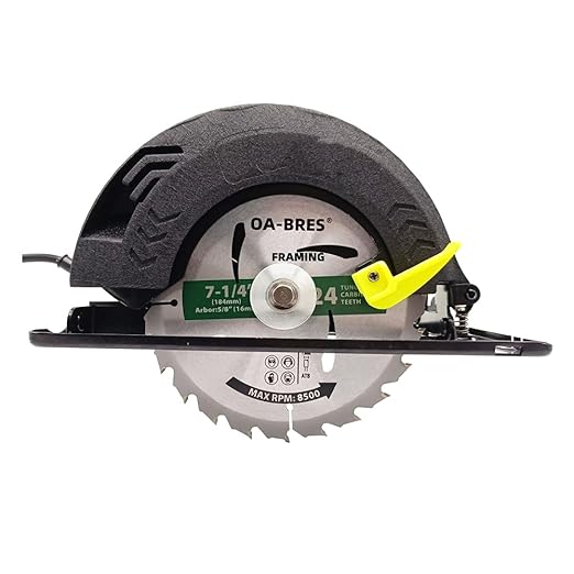 3Pack Combo 7-1/4 Inch Circular Saw Blades with 5/8" Arbor, TCT ATB 24T Framing, 40T Crosscutting, 60T Finish Saw Blade for Various Wood Cutting