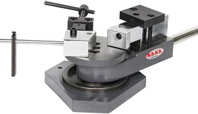 KAKA INDUSTRIAL Universal Bender, High Capacity Metal Bender, Strip Steel, Flat Steel, Round Steel, Angle Steel Rod Bender, Hot and Cold, Bar Bending Machine SBG-40