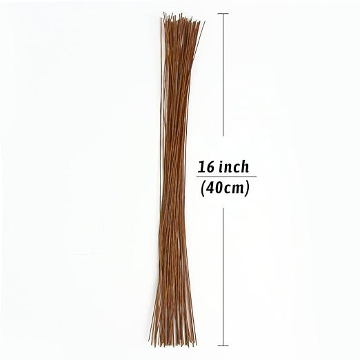 Decora 20 Gauge Brown Floral Wire 16 inch, 50/Package - Image 3