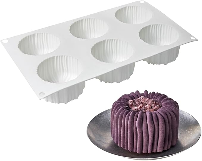 mostsom Cylinder Silicone Mousse Mold, Baking Tool - Image 7