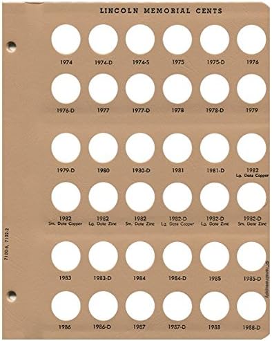 Dansco US Lincoln Memorial Cent Coin Album 1958 - Image 3