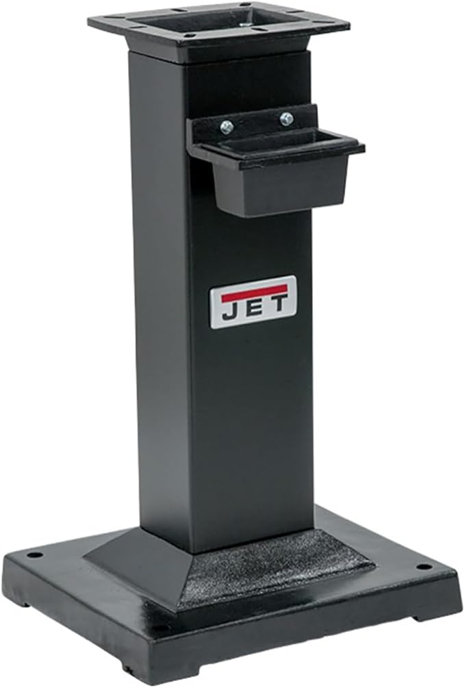 JET Bench Grinder Stand, fits JET Industrial Grinders and Square Wheel Grinders (578173)