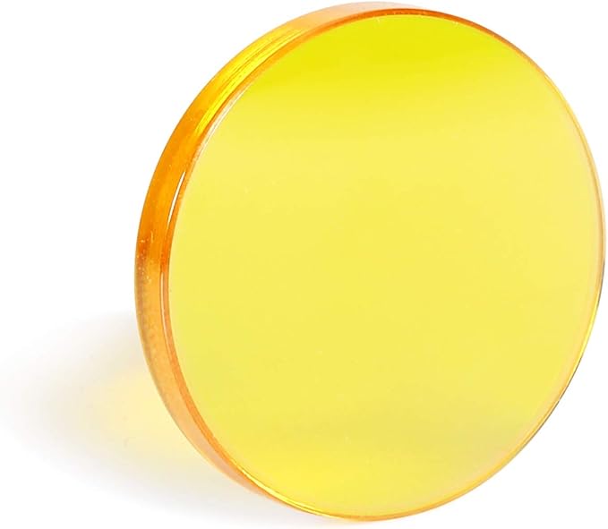 TEN-HIGH 20mm CO2 Laser Lens - ZnSe Focal Mirror for Engraving & Cutting Machine, FL63.5mm