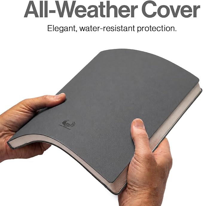 Square-Shaped Sketchbook, 5.5 x 5.5 inches, Lays Flat Flexible Sketch Book - Image 2