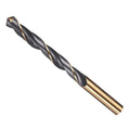Drill Bit, 10.5mm Cutting Diameter, 4341 HSS Gold and Black 118° Cutting Angle Number Jobber Bits - (Applications: for Drilling Soft Metal Plastic Wood), 1-Pieces