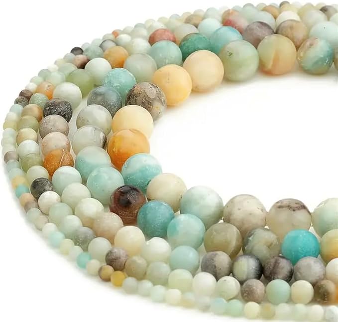 Zenkeeper About 180 Pcs Amazonite Beads by Zenkeeper