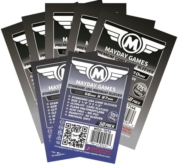 Mayday Games Fabled Fruit Game Accessory- Premium Card Sleeve Bundle by MAYDAYGAMES
