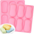 SJ Silicone Soap Molds 2 Packs, DIY Soap Molds by SJ