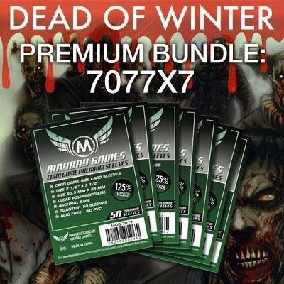 Mayday Games Dead of Winter Game Accessory- Premium Card Sleeve Bundle by MAYDAYGAMES