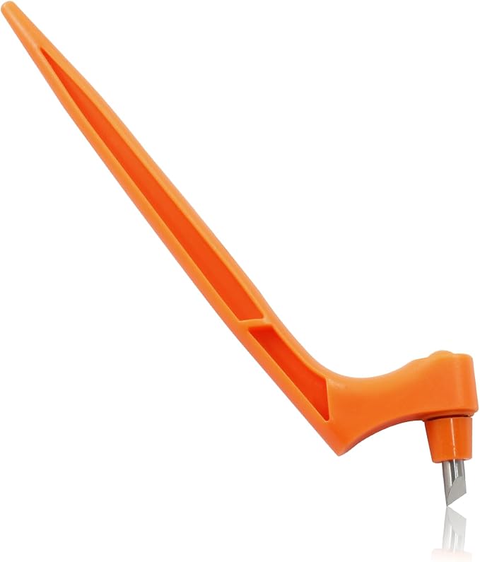 Orange Craft Cutting Tools Pen | 3 Different 360 Degree Rotating Blades by Moicstiy