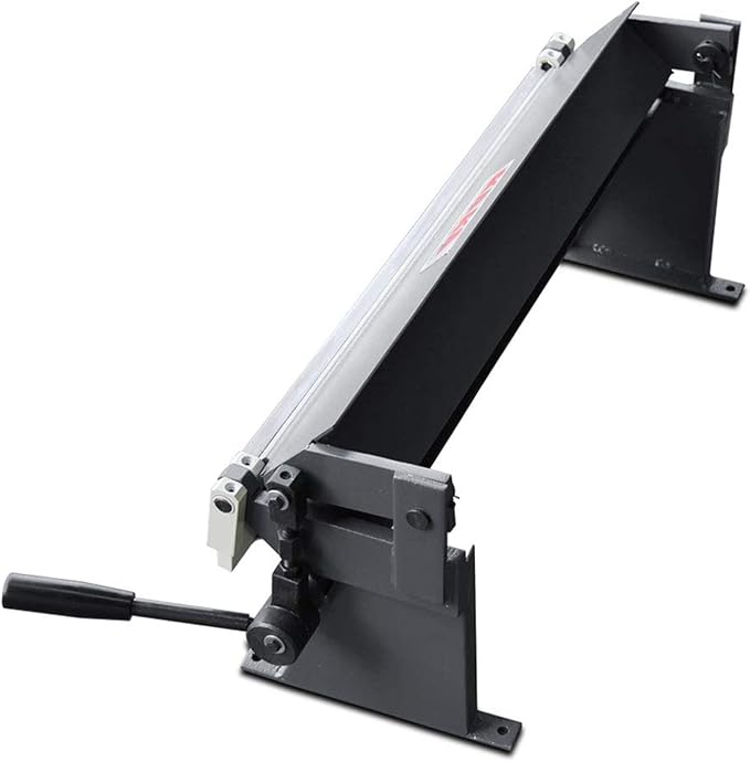 KAKA INDUSTRIAL Sheet Metal Brake, 24-Inch Precision Metal Brake Bender, 20-Gauge Mild Steel Capacity, Heavy-Duty 0-135 Degree Adjustable Aluminum Brake W-2420