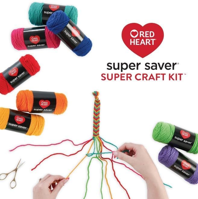 Red Heart Super Saver Super Yarn Craft Kit - Image 4
