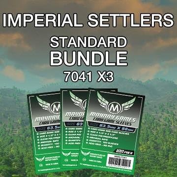 Mayday Games Imperial Settlers Game Accessory- Standard Card Sleeve Bundle by MAYDAYGAMES