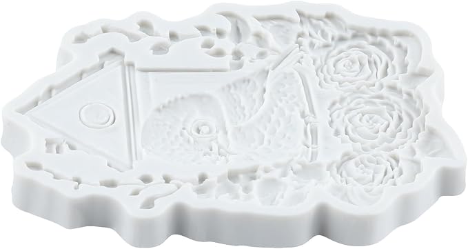 3D Bird Polymer Clay Mold Bird House and Owl Silicone Molds - Image 7