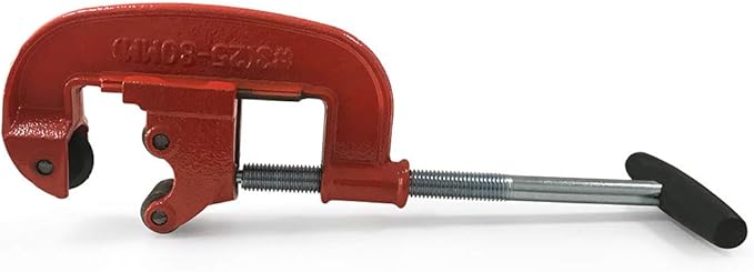 QWORK Professional Pipe Cutter Tool for 1-3" Pipes - Ideal for Plumbing, Automotive, and Construction Projects