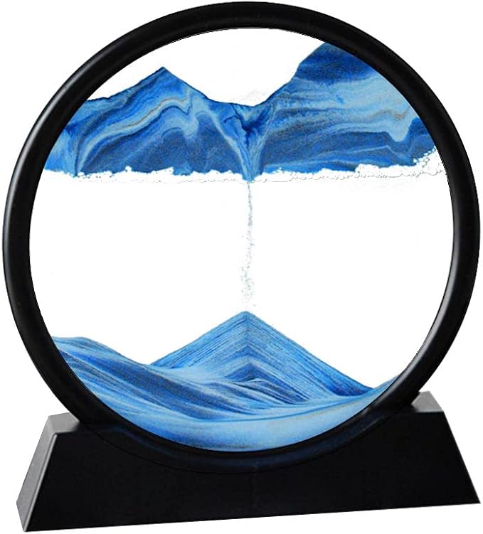 Arthink Moving Sand Art Picture, Liquid Motion 3D Sea Sandscape in Motion by Arthink