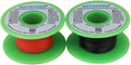 BNTECHGO 26 Gauge Silicone Wire Spool red 50ft and Black 50ft Flexible 26 AWG Stranded Tinned Copper Wire
