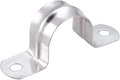 20 Pack 3 Inch 75mm U Bracket Rigid Pipe Strap Clamp, Two Hole Strap U Tube Pipe Conduit Clamp Clip for Pipe Fixing