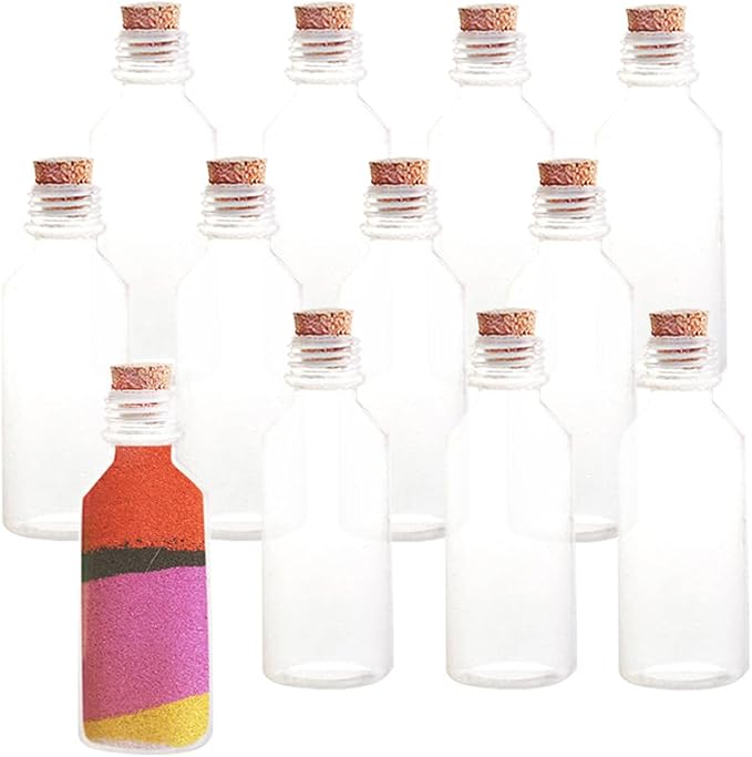 ArtCreativity 12pcs/2oz Plastic Sand Art Bottles by ArtCreativity