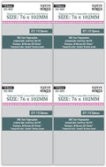 Sleeve Kings Large Sleeves 76 x 120 mm by SleeveKings
