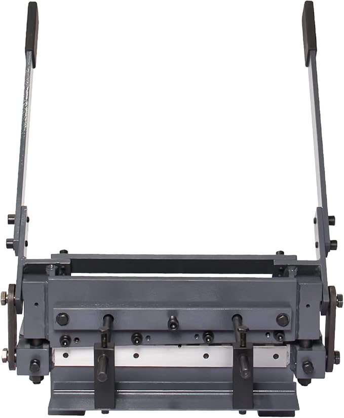 KAKA INDUSTRIAL BHS-12, Bench Top Hand Shear, 12x1/25 inches Cutting Capacity, Grey