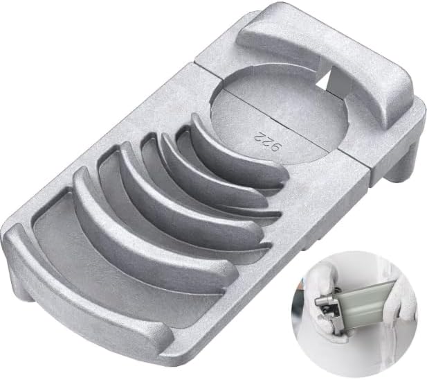 PVC Pipe Deburring Tool - Professional Pipe Reamer for PVC, CPVC, ABS, PP & PE Pipes - Chamfer Tool with Reversible, Sharpenable Blade - Deburrs 1 1/4" to 4" Pipes for Leak-Free Connections