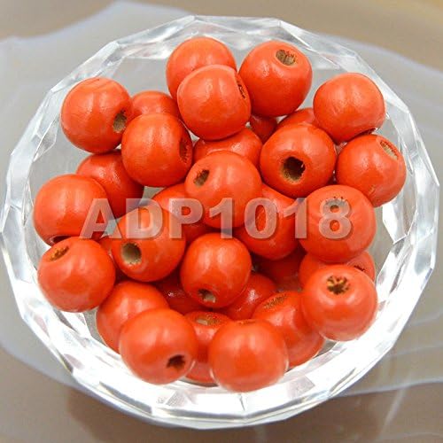 AD Beads Wood Spacer Loose Wooden Craft Beads Big Hole Beads Assorted - Image 2