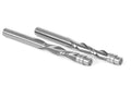 YONICO Solid Carbide Flush Trim Router Bit Spiral Set 2 Bit 1/4-Inch Shank 14220