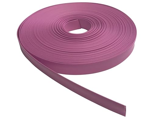 Kable Kontrol Heat Shrink Tubing - 1/2” Inch - 50' Ft Long, Purple Polyolefin - 2:1 Industrial Shrink Tube & Cable Sleeve for Electrical Wire Insulation - Rated for 600 V