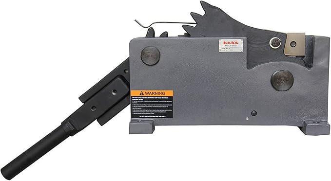 KAKA INDUSTRIAL MS-24 Manual Sheet Metal Shears - Cuts Square Steel, Rebar, Rod, Flat Bar, Round Steel up to 0.95 in / 24mm