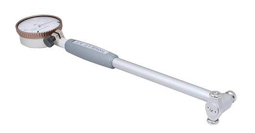 Accusize Industrial Tools 2-6'' by 0.0005'' Dial Bore Gage, Stem Length 6'', Ee20-5006