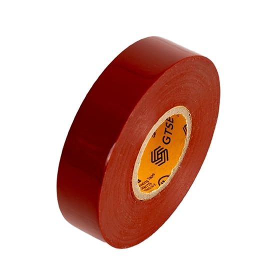 GTSE Brown Electrical Tape, 3-Pack – Waterproof, Industrial Grade Vinyl, 3/4 in x 66ft– Strong Self-Adhesive PVC Electric Tape for Wire Insulation, 7 Mil, 600V – UL/CSA Listed