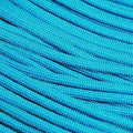 The Paracord Store | Type III 550 Paracord - 100 FT Hank, Neon Turquoise | Heavy Duty 7 Strand Tactical Paracord - USA Made Nylon Outdoor Parachute Cord for Camping, Fishing & More - Survival Cord
