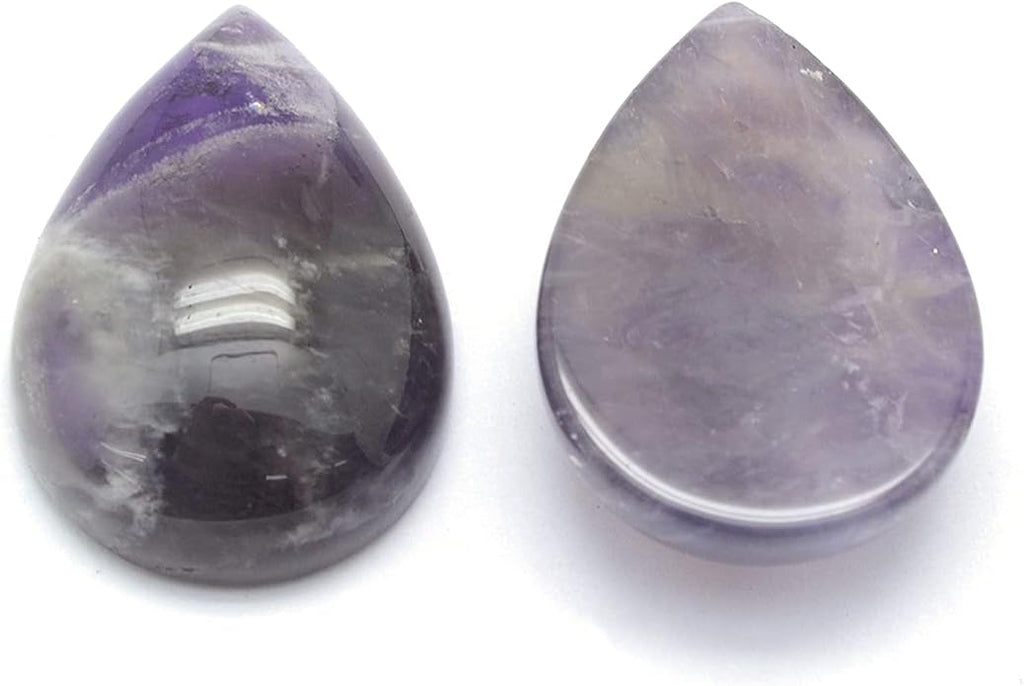 Fashewelry Natural Teardrop Flat Back Cabochons Beads - Image 2